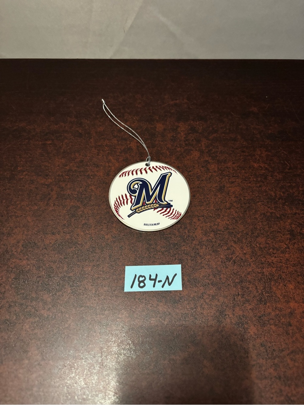 Milwaukee Brewers, MLB baseball Christmas ornament souvenir